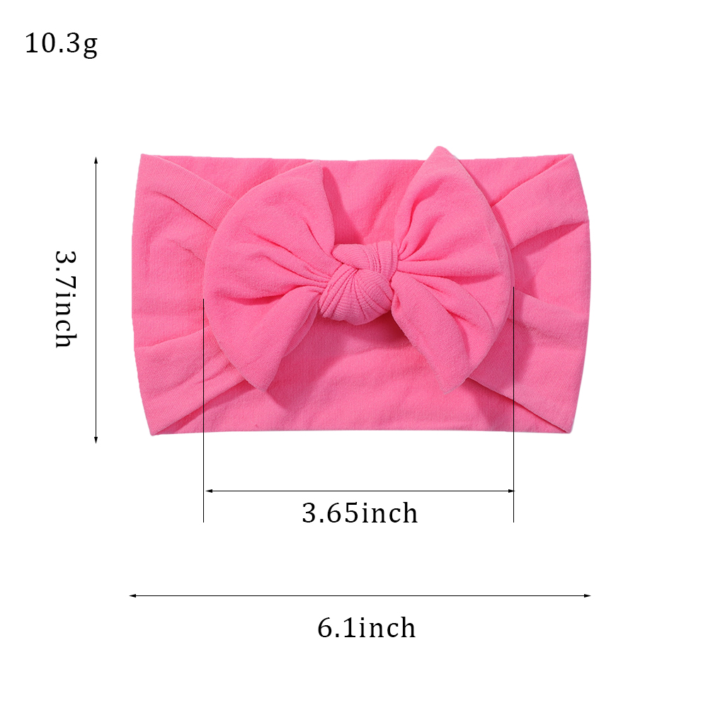 5 pçs bonito arcos bandana do bebê macio elástico faixas de cabelo da menina do bebê para recém-nascido infantil turbante headwear acessórios para o cabelo do bebê