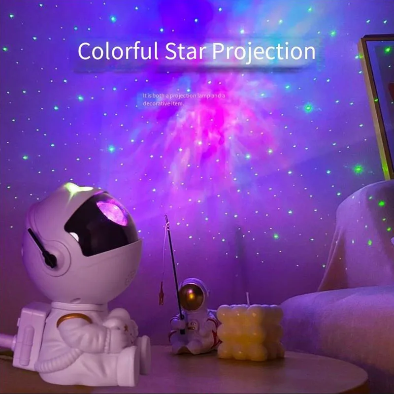 Astronaut sterrenhemel projectie licht kamer slaapkamer ornamenten sterrenhemel top nachtverlichting sterrenhemel laser sfeer licht cadeau