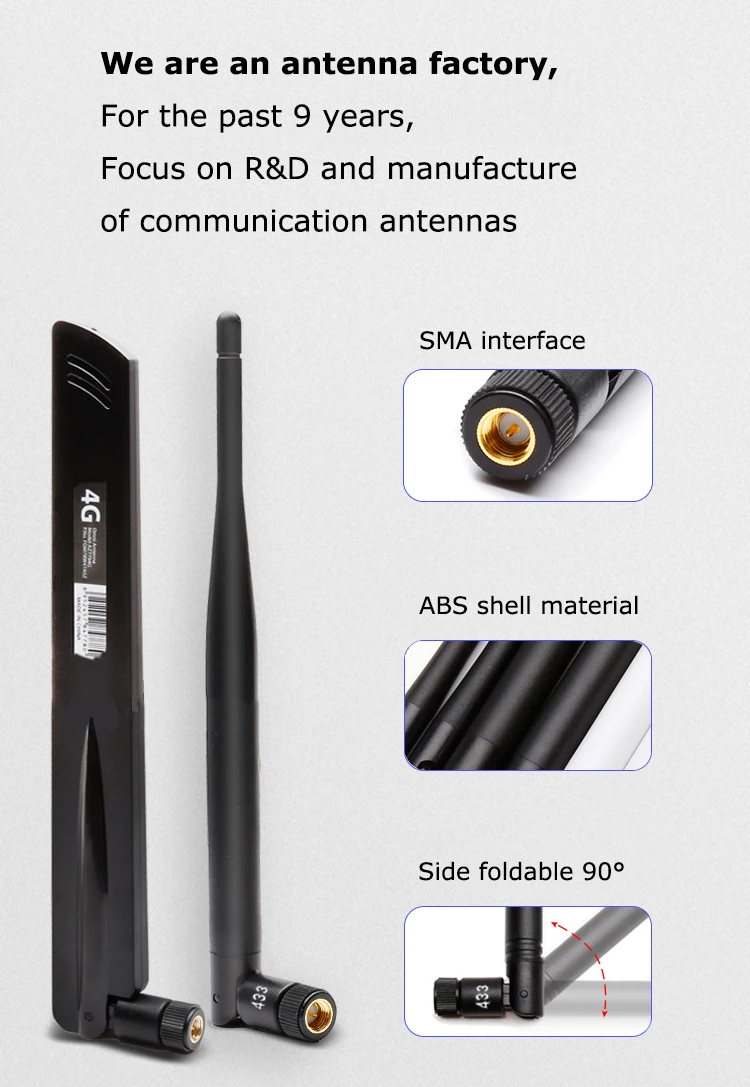 2 個 433MHz Lora アンテナ屋外高利得オムニ信号ブースター長距離アンプ IOT ルーターモデム用