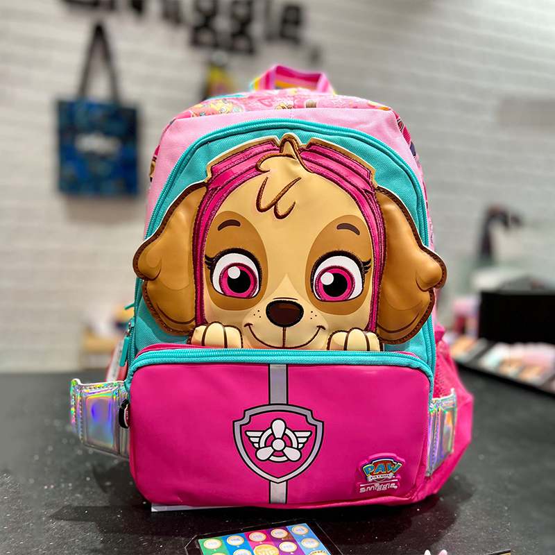 オーストラリア Smiggle 漫画パウパトロールシリーズ子供スクールバッグ財布鉛筆ケースランチバッグ水カップ学生バックパックギフト