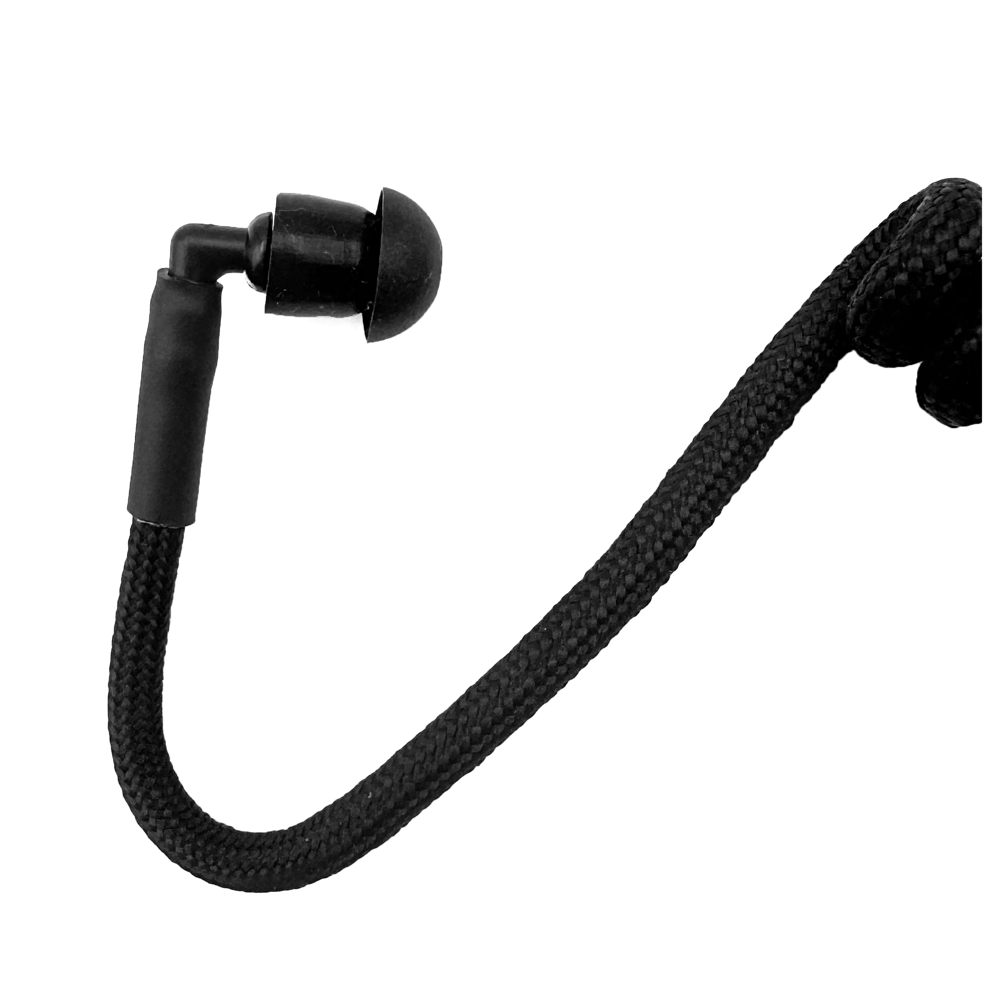 Braided Acoustic Coil Tube Knitted Nylone Moisture Resistant Radio Earpiece Replacement