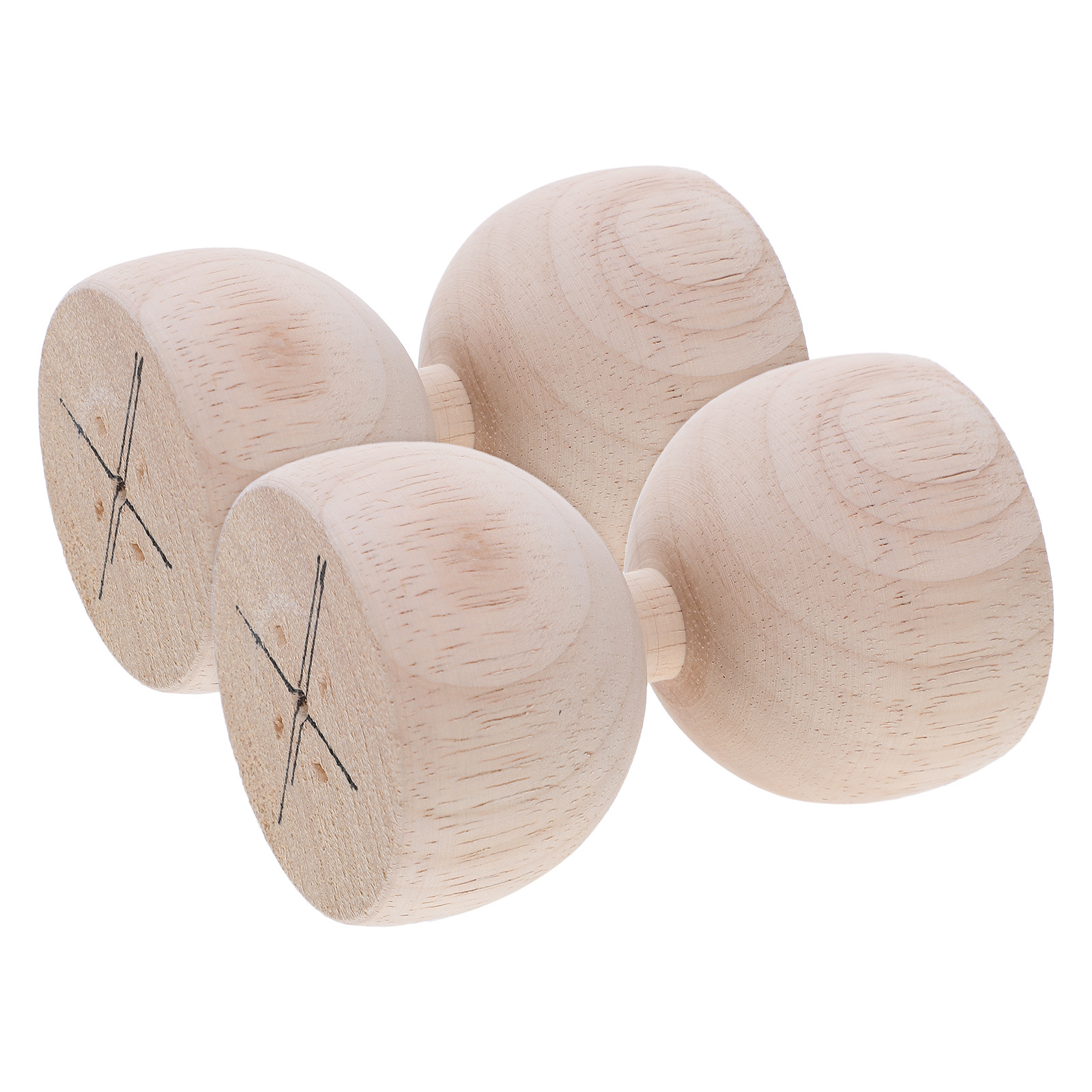 2 pçs estilo europeu escada de madeira finials ampulheta design redondo pós tampas decorativas cerca post toppers casa corrimão capa