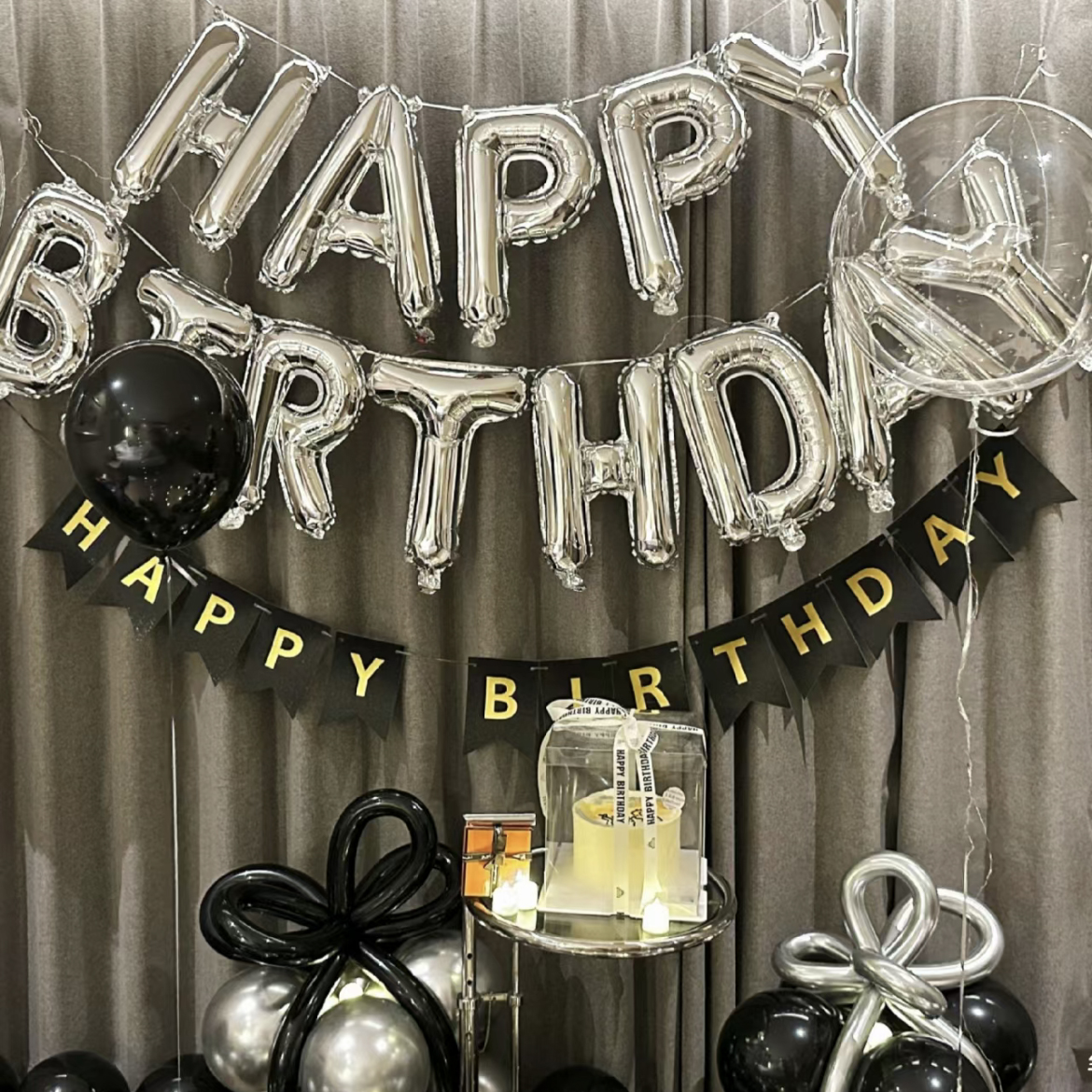 13 stücke Geburtstag Ballon Rose Gold Farbe Folie Brief Ballons set Alles Gute Zum Geburtstag Dekoration Globos Kinder Party liefert