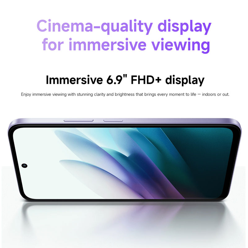 Глобальная версия смартфона Xiaomi Redmi 15, 128 ГБ/256 ГБ ПЗУ, Snapdragon 685 6,9 дюйма, FHD + DotDisplay, камера 50 МП, 7000 мАч, 33 Вт, IP64