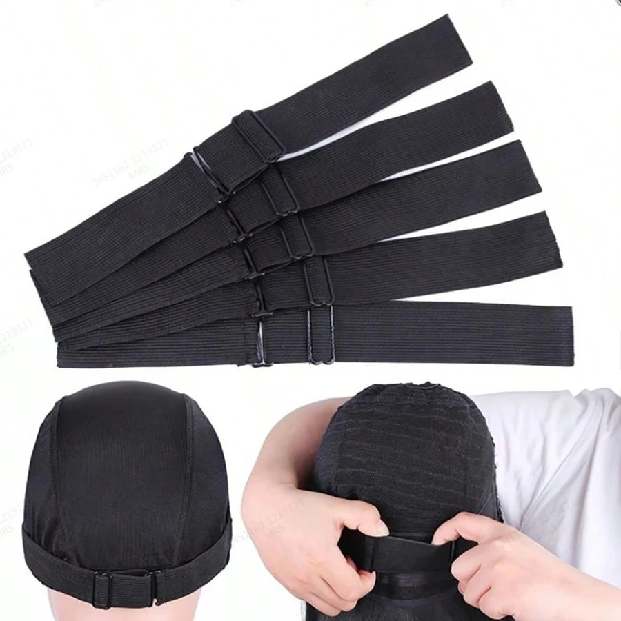 2-20 pçs faixa elástica para perucas ajustável de alta elasticidade costura fita elástica 3cm de largura peruca faixa elástica para fazer peruca boné