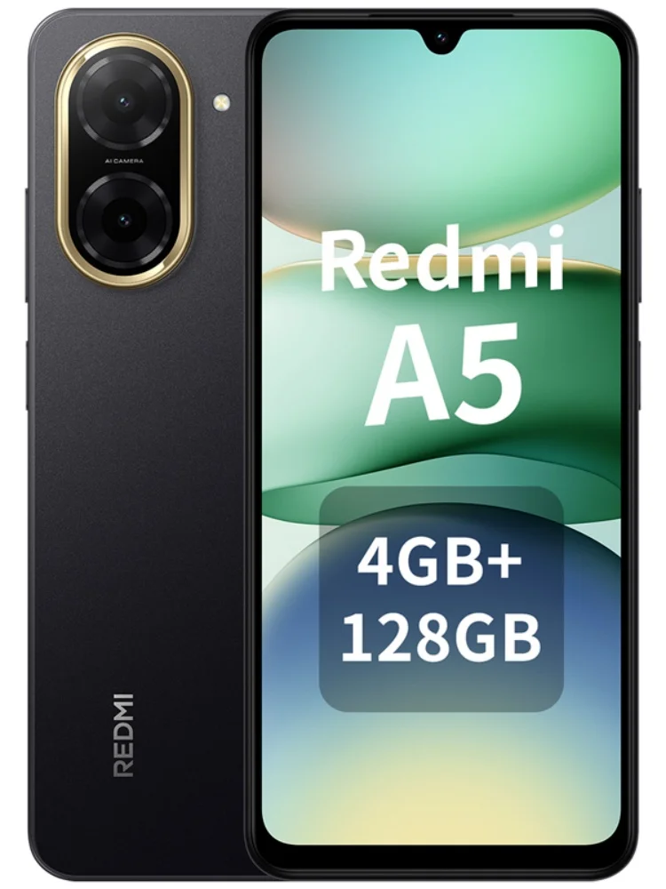【Marca +】Versión global Redmi A5 Unisoc T7250 Procesador Cámara principal de 32 MP Pantalla grande de 6,88" Admite carga rápida de 15 W
