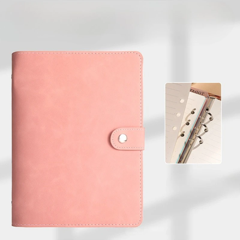 A5 A6 A7 Soft PU DIY Binder Photocards Collect Book Diary Agenda Planner Bullet Cover Album Stationery