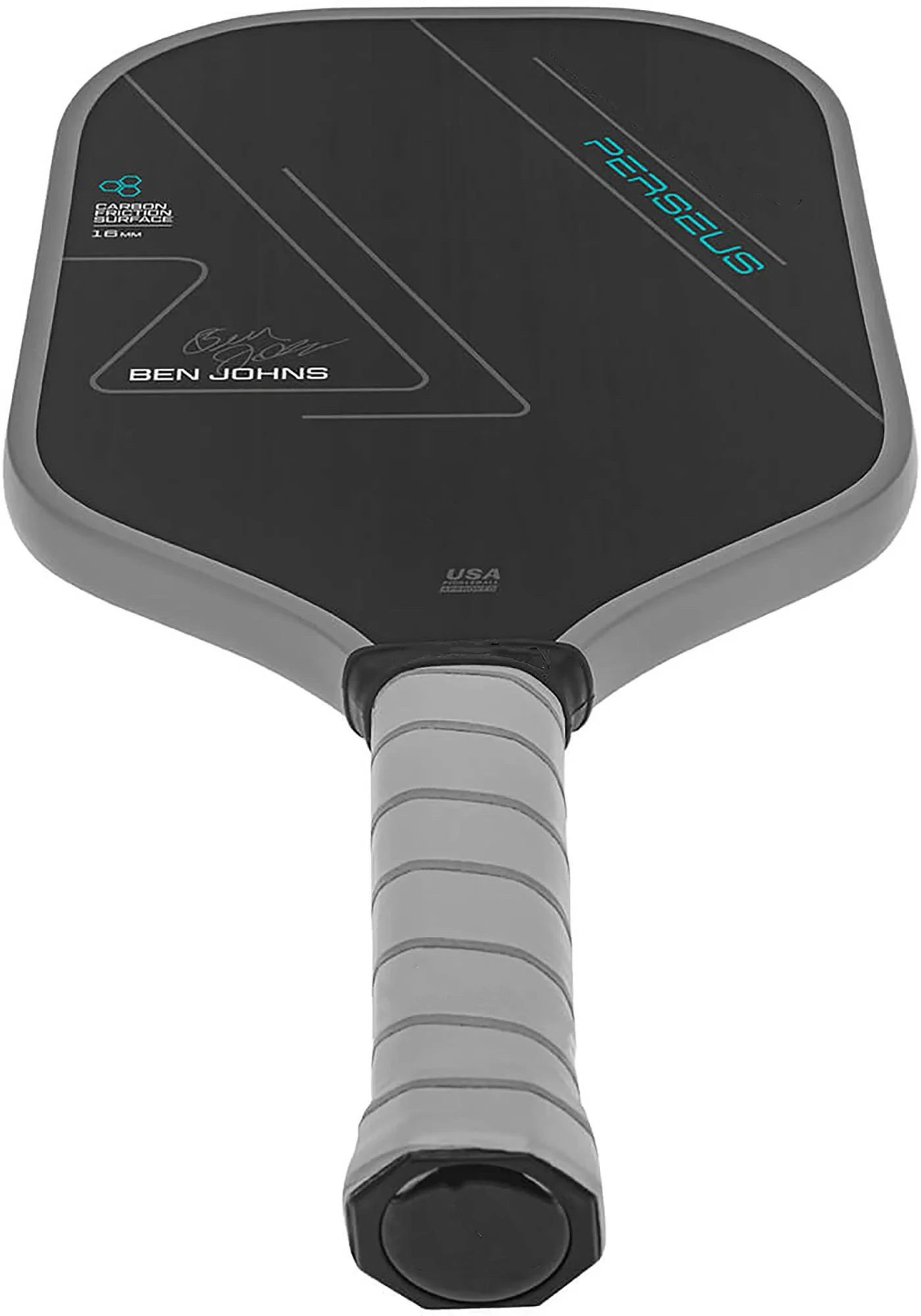 BEN JOHNS T700 Carbon Fiber Pickleball Paddle Carbon Friction Surface 16mm Polymer Honeycomb Core Enhanced Power&Spin&Control