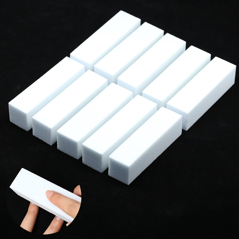 เล็บบัฟเฟอร์เครื่องบด Buffing Block ตะไบเล็บสีขาวสําหรับเคล็ดลับเล็บเท้าเล็บ Care ฟองน้ําบัฟเฟอร์เจลอุปกรณ์เสริมเครื่องมือ