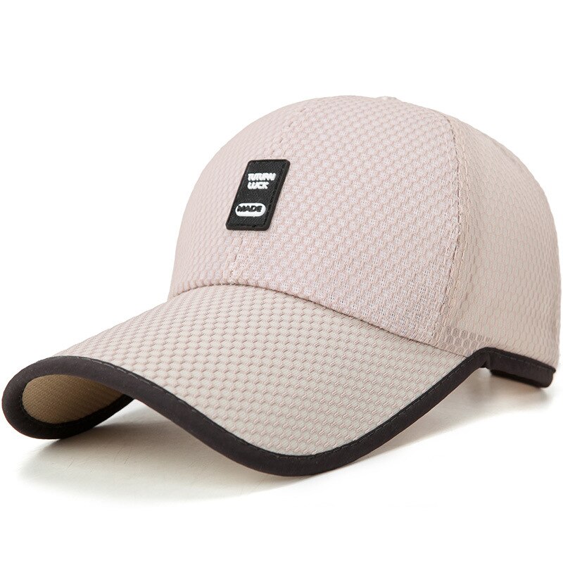 Hat Men Summer Korean Version Mesh Winning Baseball Cap Sun Protection Shade Cap Cap Outdoor Sports Net Cap