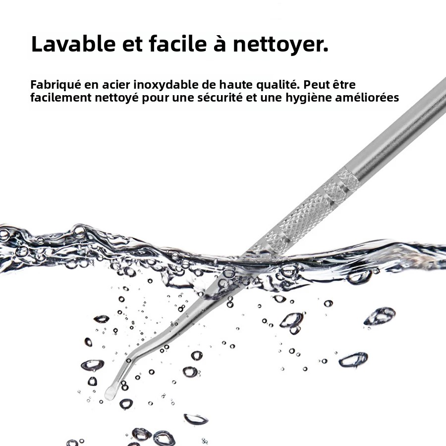 Ensemble d'outils de Correction des ongles incarnés, limes à ongles à Double extrémité en acier inoxydable, soins paronychia, outils de nettoyage des pieds 3 pièces