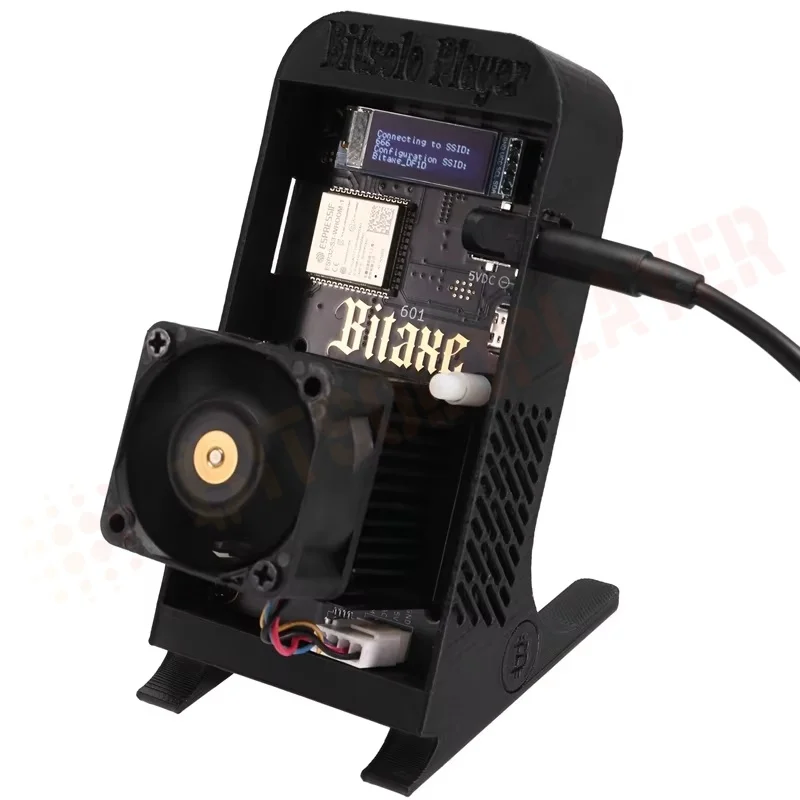 Bitaxe Gamma 601 1.2th/s 18W BM1370 Bitcoin ASIC Miner Open Source Bitcoin Miner com fonte de alimentação 5V6A