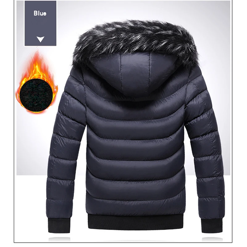 DIMUSI, chaqueta acolchada de invierno para hombre, Parkas térmicas de algodón a la moda para hombre, prendas de vestir informales, rompevientos, abrigos con capucha, ropa para hombre