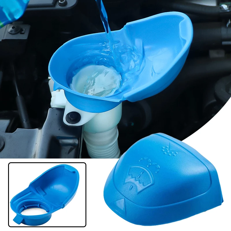 Botella de Spray para tanque de limpieza de vidrio de parabrisas para Skoda, Audi, Volkswagen, cubierta de lavadora de coche, accesorios de limpiaparabrisas 6V0955485 000096706