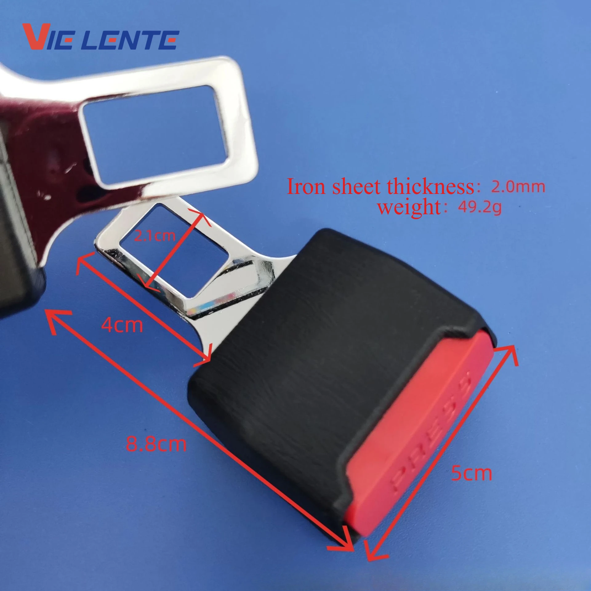​ 4/2/1 pces adaptador universal do extensor do cinto de segurança do carro, plugue do grampo de bloqueio da fivela de segurança para crianças adultos acessórios do carro interior