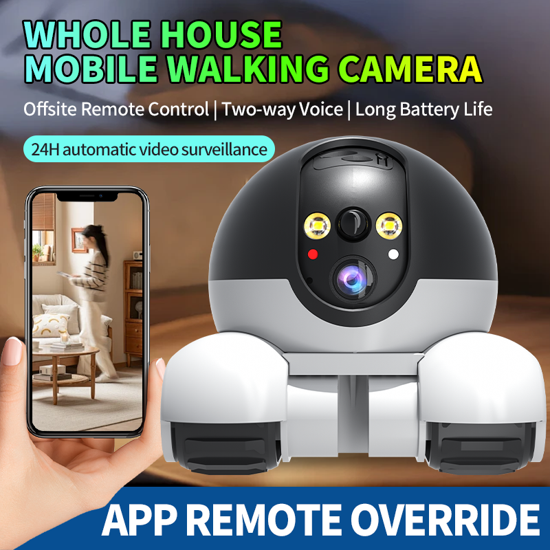 4MP V360Pro APP Dual Lens  Cat/Dog Playing Running IP Camera Full Color AI Humanoid Detection Home Security CCTV Baby Monitor