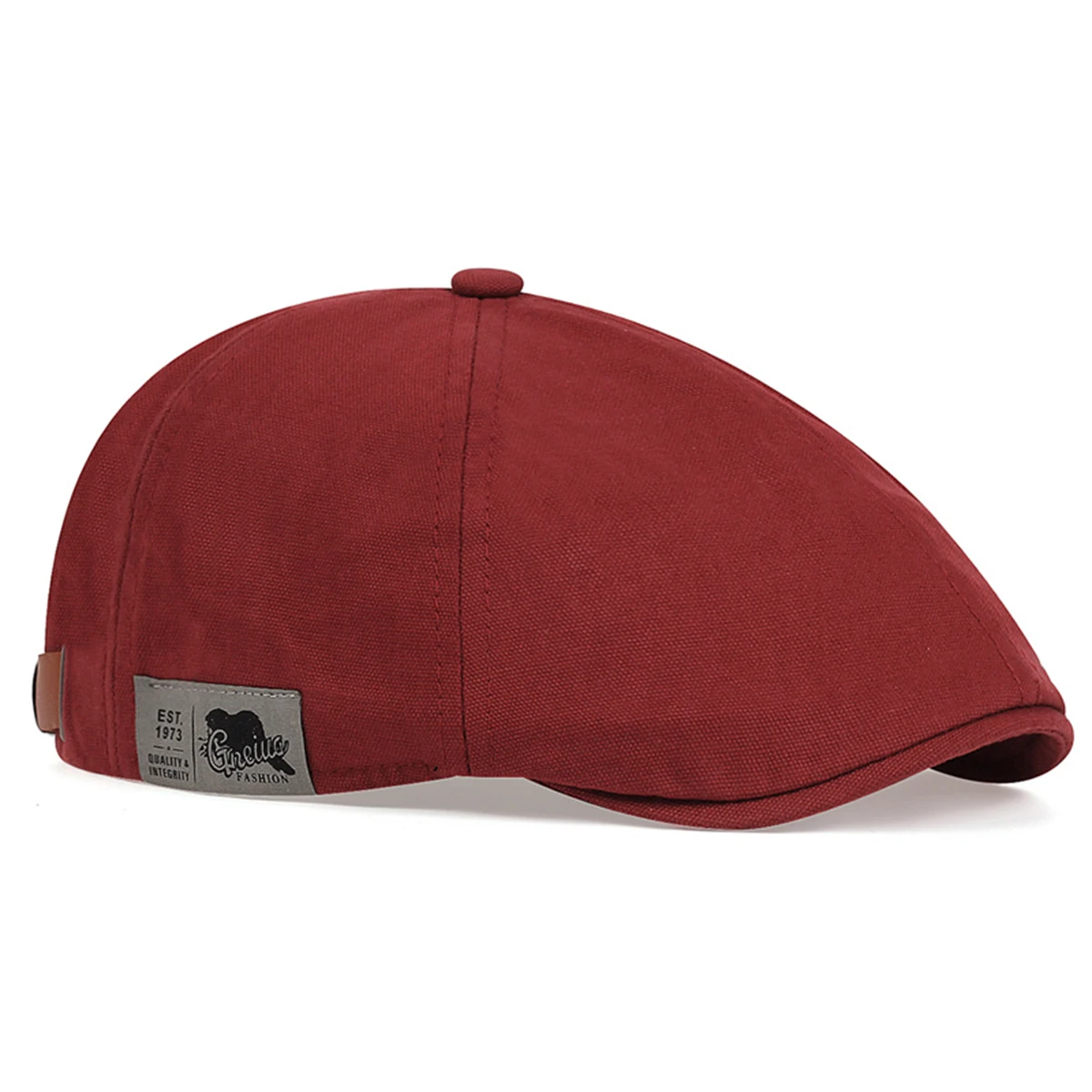 Gorras de vendedor de periódicos con letras laterales para hombres, sombreros de pintores británicos, gorra plana ajustable, boinas de Hip Hop, gorra con visera, primavera y otoño
