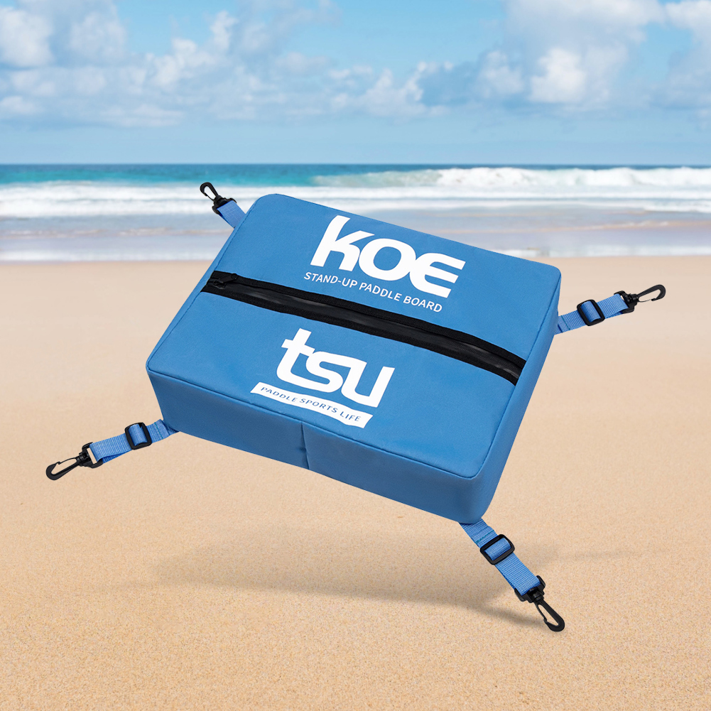 KOETSU Paddle Board Storage Bag Adjustable Paddleboard Deck Cooler Bag Sealed Zipper Food Storage Bag for Stand-Up Paddleboard