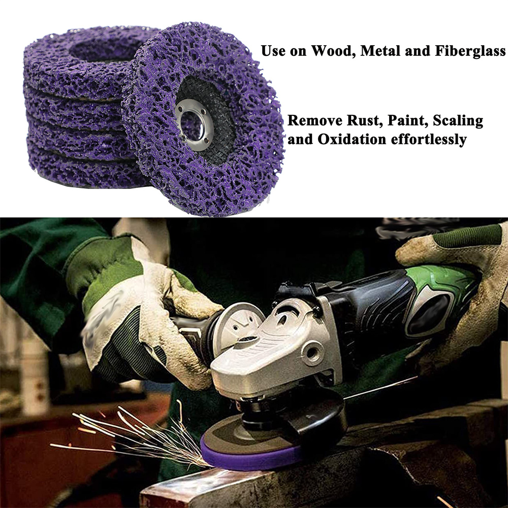 1/2/3PCS เพชรบดล้อ Flip Disc บดเครื่องมือสนิมล้อขัดเครื่องบดมุมอุปกรณ์เสริม 100/115/125 มม.