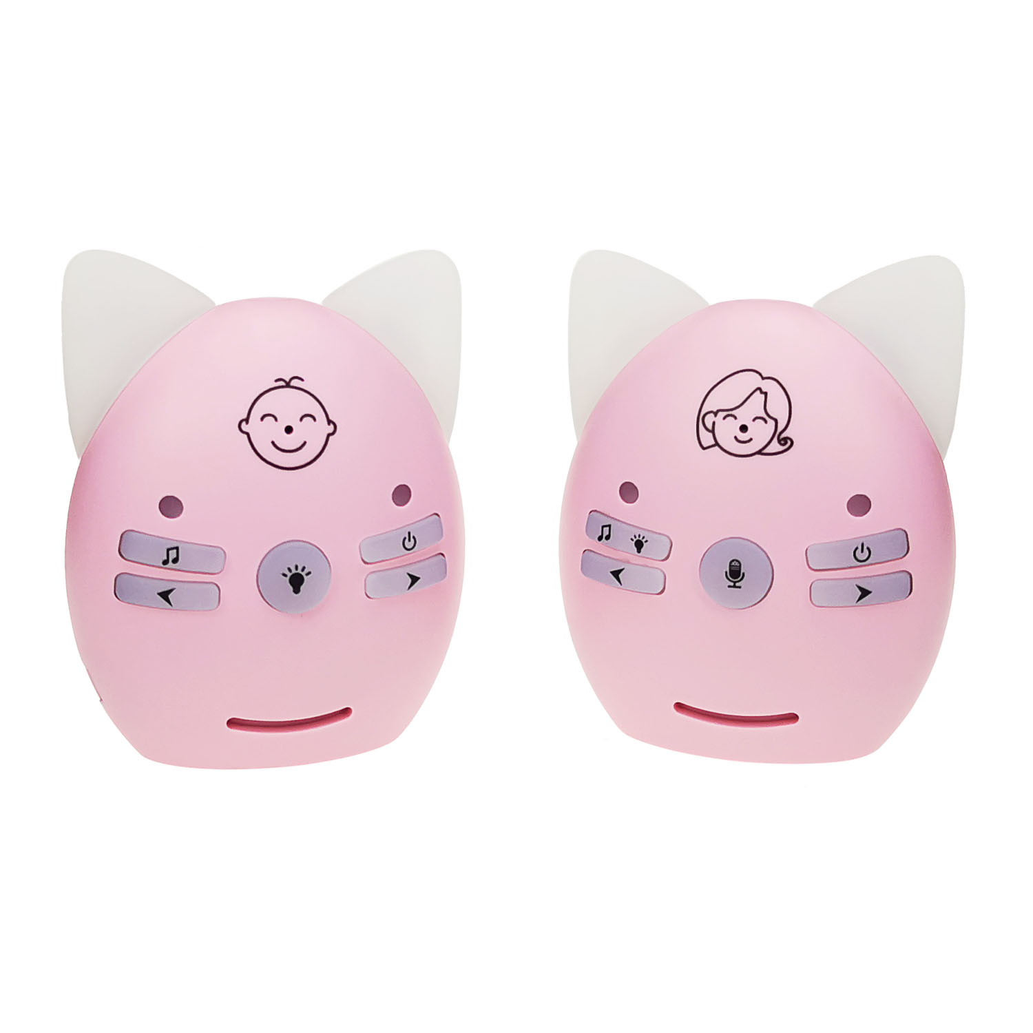 2.4Ghz Wireless Voice Intercom Baby Monitor Audio Sender Reciever AAA Battery Power