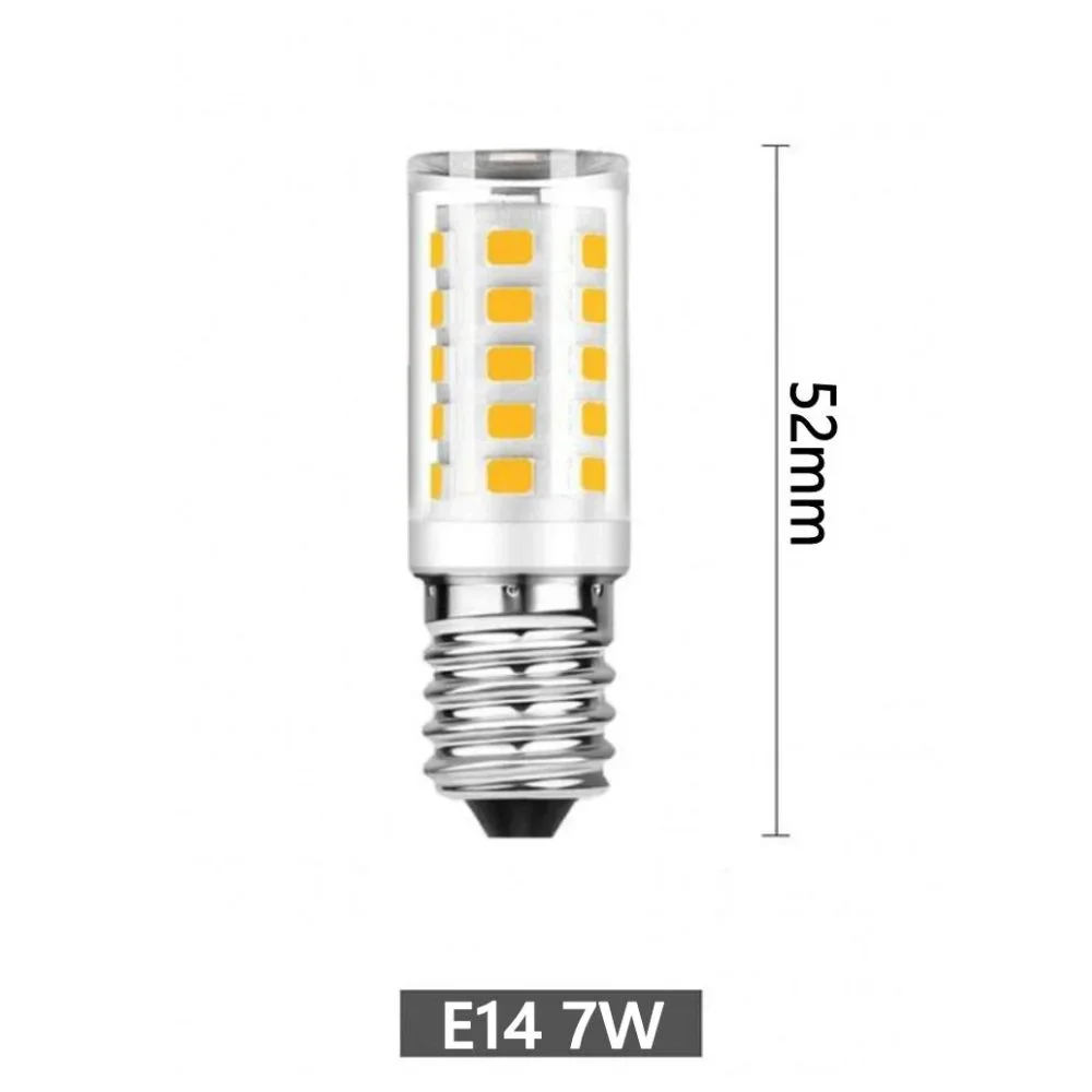 10 Pz Lampada LED E14 più luminosa AC110V 220 V 7 W Ceramica SMD2835 Lampadina LED Bianco caldo/freddo Faretto sostituire la luce alogena all'ingrosso