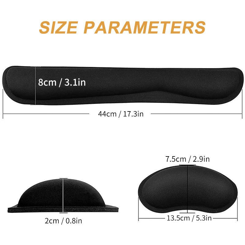 Gaming mouse pad conforto 3d descanso de pulso sílica gel mão travesseiro memória espuma algodão ergonômico mousepad para gamer pc jogos