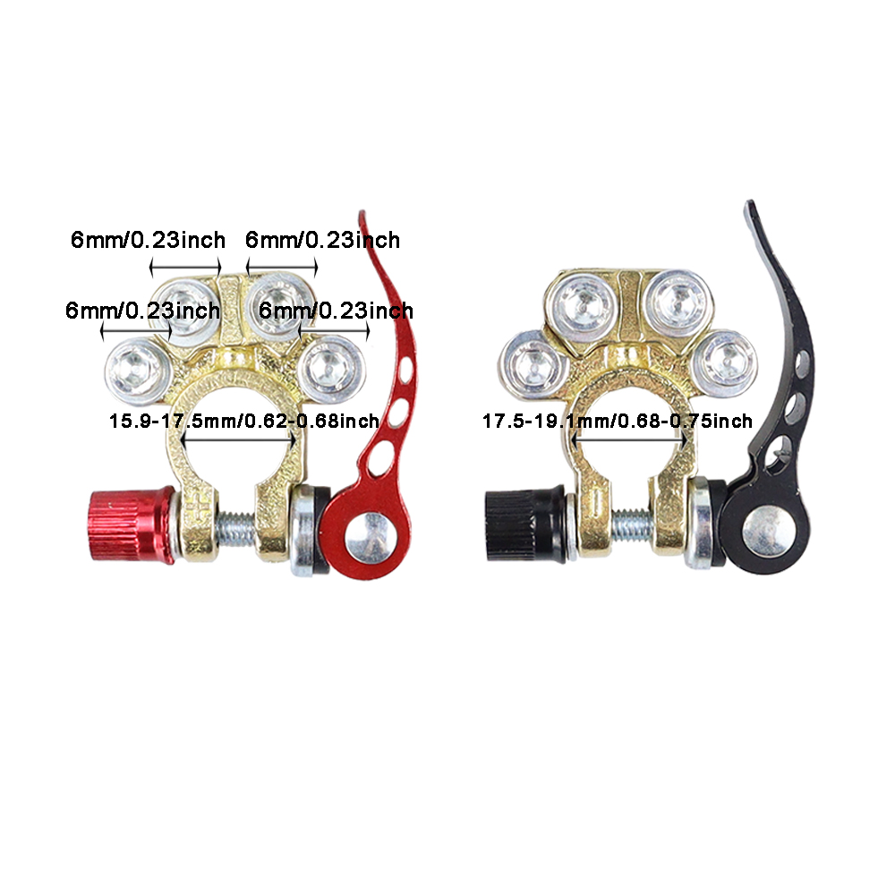 Auto Batterij Quick Disconnect Terminal 22/21/5 Stuks Auto Batterij Connector Kit Batterij Universele Kabel Adapter voertuigen SUV Truck