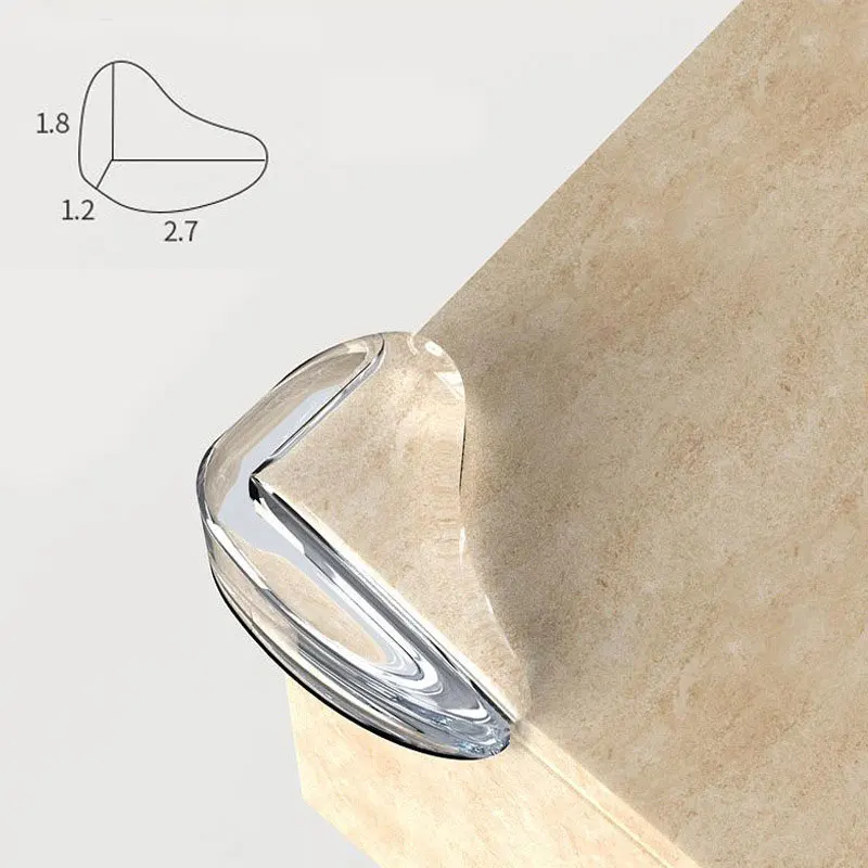 Ốp Silicon Trong Suốt Bàn Bảo Vệ Góc Bảo Vệ Từ Trẻ Em An Toàn Cho Bé Con Đồ Nội Thất An Ninh Bao Năm 2022 Mới