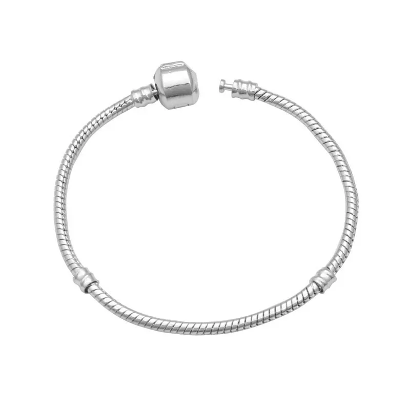 Saiye 925 prata esterlina cobra corrente diy charme pulseira para mulheres presente jóias com pulseiras para mulher брасwanе elem eusб dana