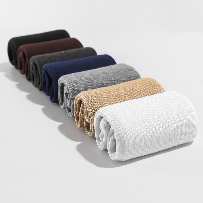 Calcetines con dedos para hombre, medias transpirables que absorben el sudor, cómodas, de algodón, elásticas, deportivas y de negocios