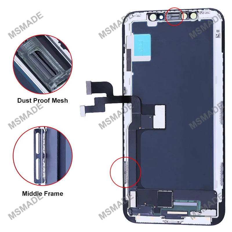 Aaa oled für iphone 12 mini 12 pro max 13 pro max display 3d touchscreen digitalis ierer für 14 plus 15 lcd ersatzteile