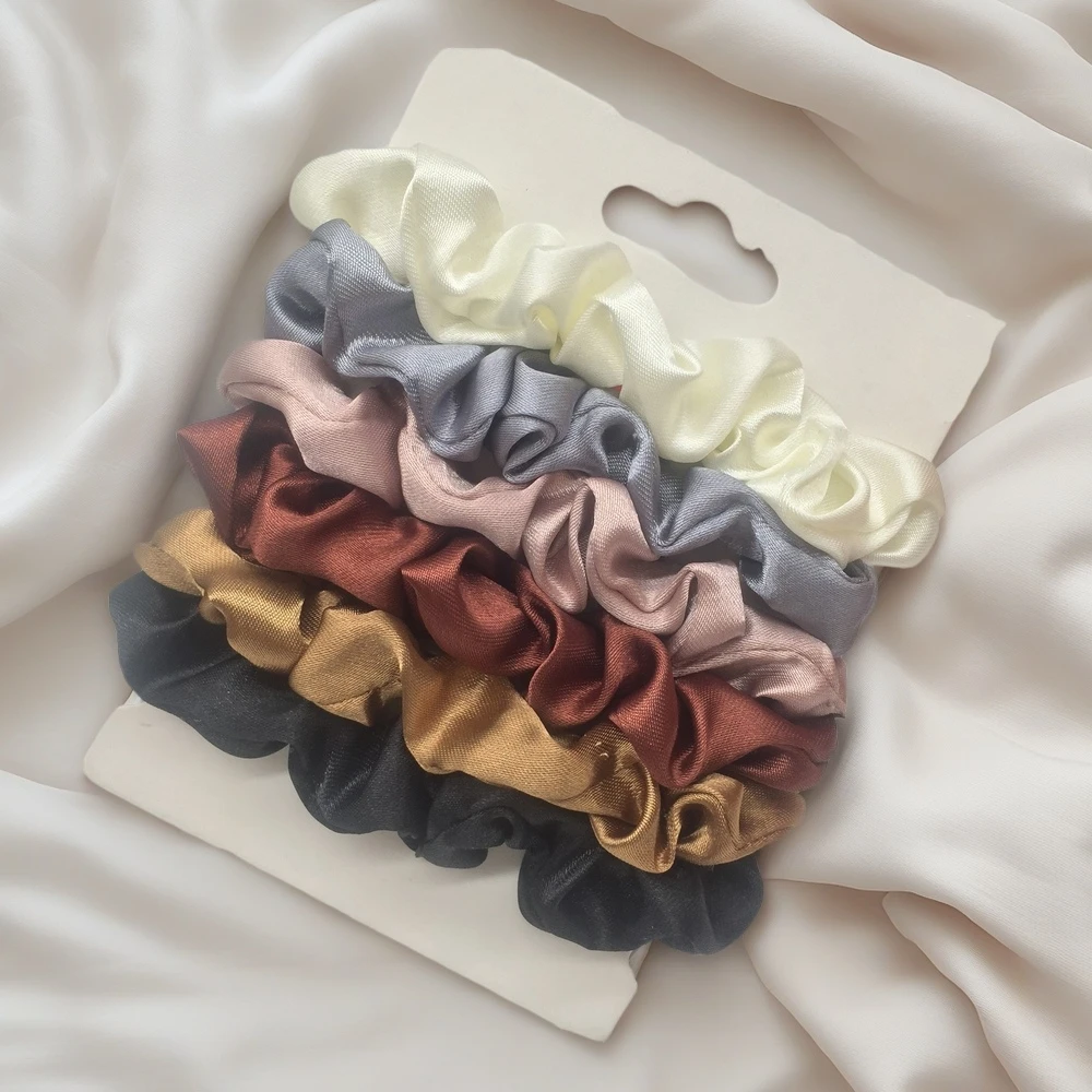 6 elastici per capelli eleganti