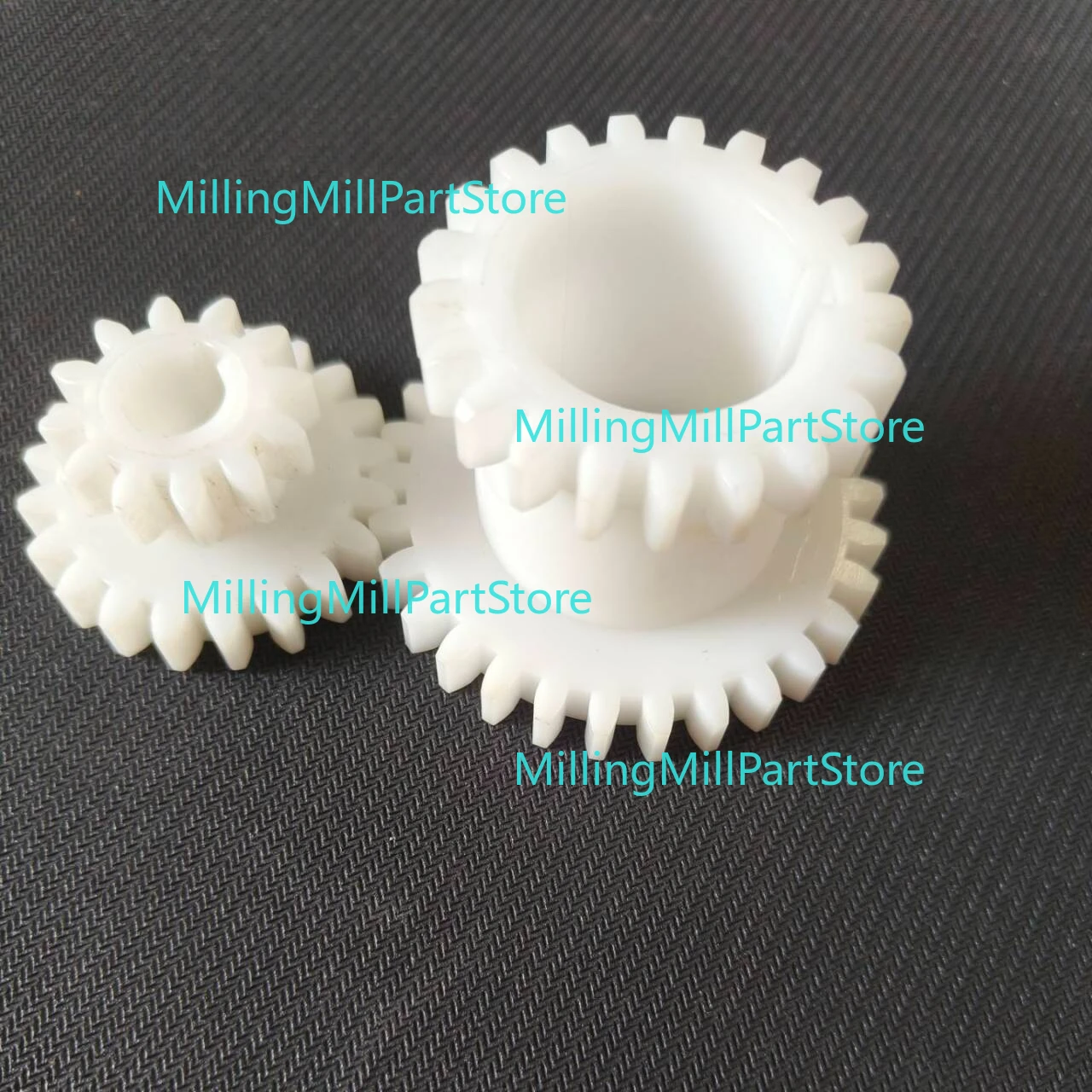 2 шт. POM High & Low Transmission Gear CJ0618 &JET BD-6 Мини-токарный станок T29xT21 и T20xT12 Шпиндель Дубликат двойной шестерни