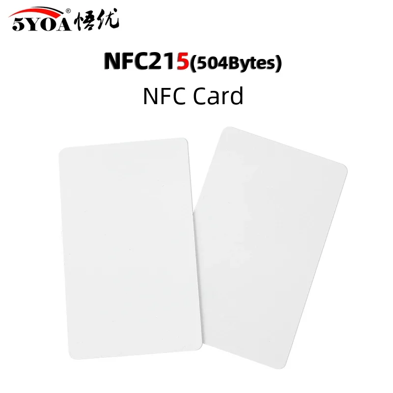 5YOA 10/50 Uds tarjeta NFC tarjetas Ntag215 215 504Bytes 13,56mHz para huawei share ios13 atajos de automatización personal