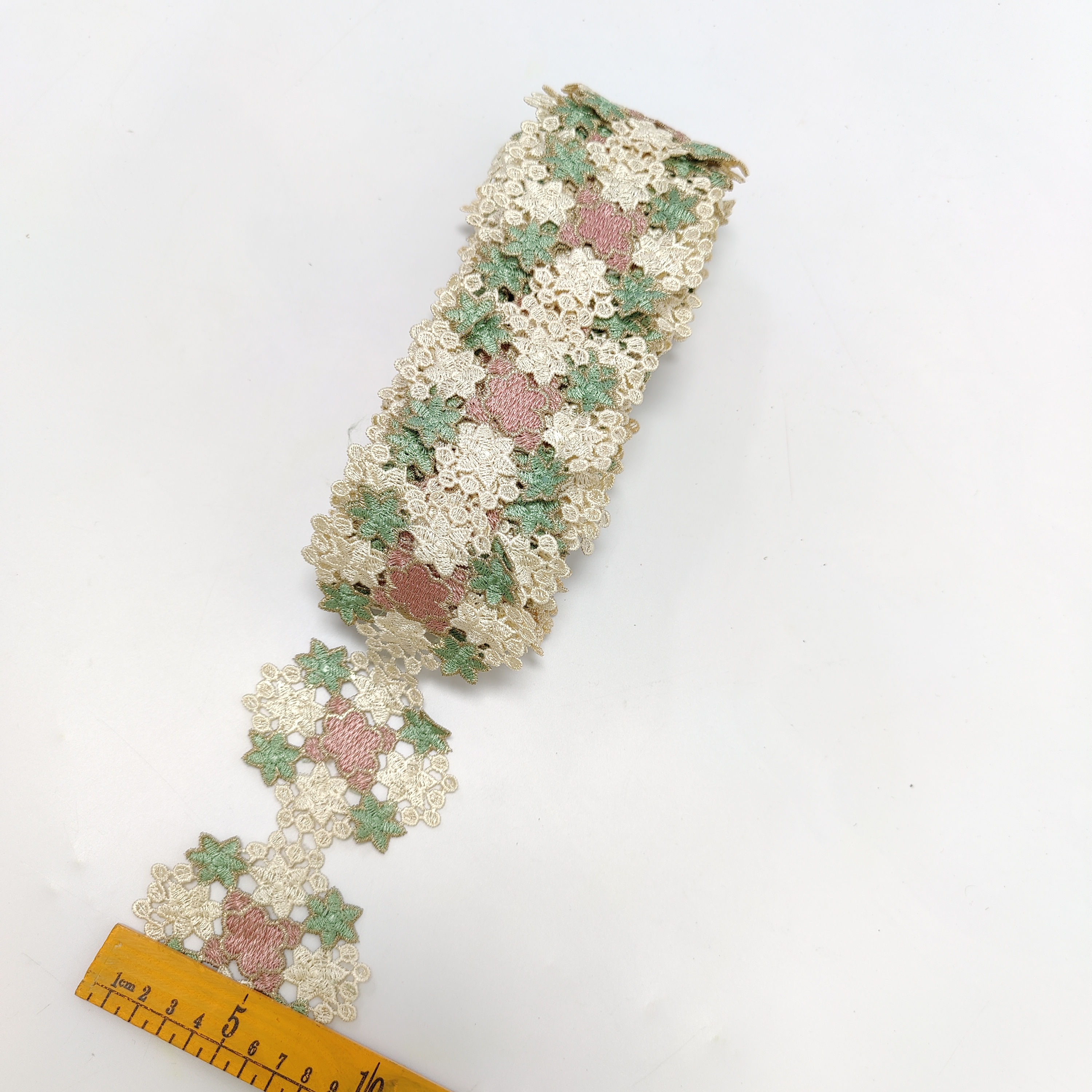 1 jarda fita de renda para roupas, presente de costura, fita diy, cor dourada, acessório artesanal, material de casamento feminino para artesanato, laços