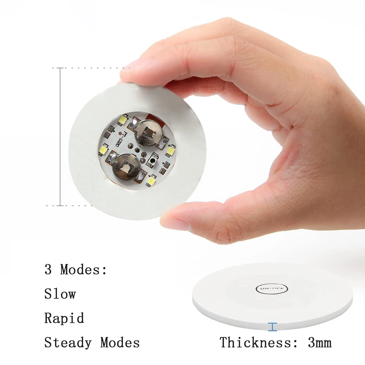 ที่รองแก้วไฟ LED 1-200ชิ้นแผ่นรองแก้วขวดเหล้าแผ่นรองแก้วเรืองแสงสำหรับคลับปาร์ตี้รถงานแต่งงานแจกัน