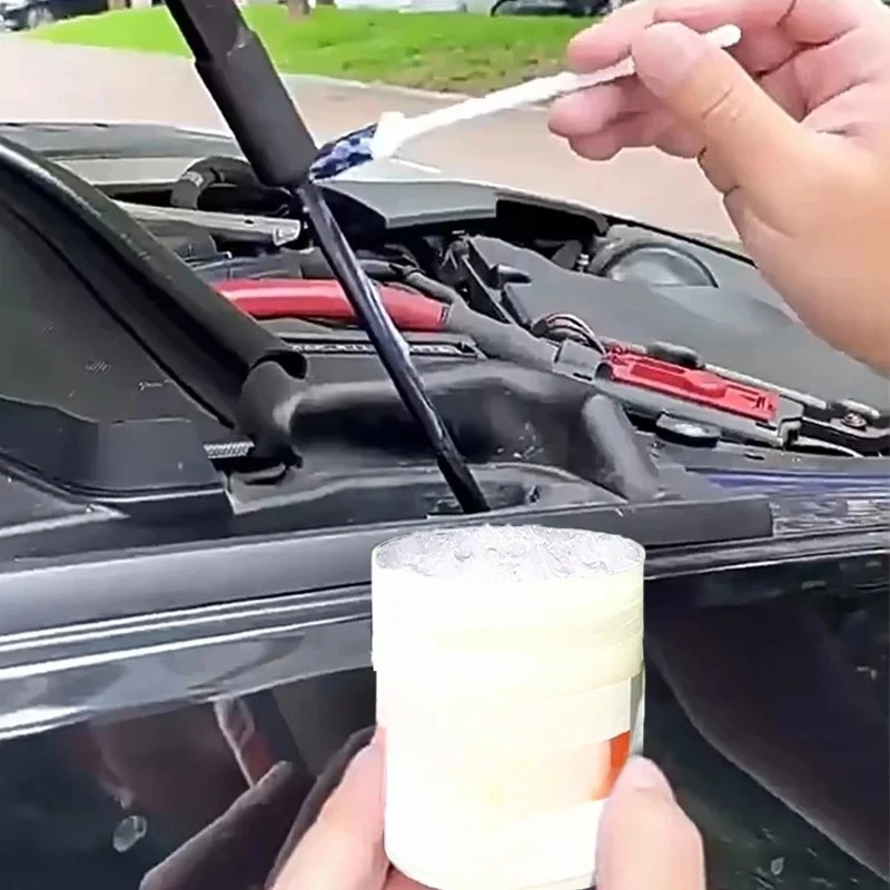 Graxa lubrificante para teto solar de carro, 100g, óleo lubrificante branco para porta de manutenção mecânica, ruído anormal, óleo antiferrugem