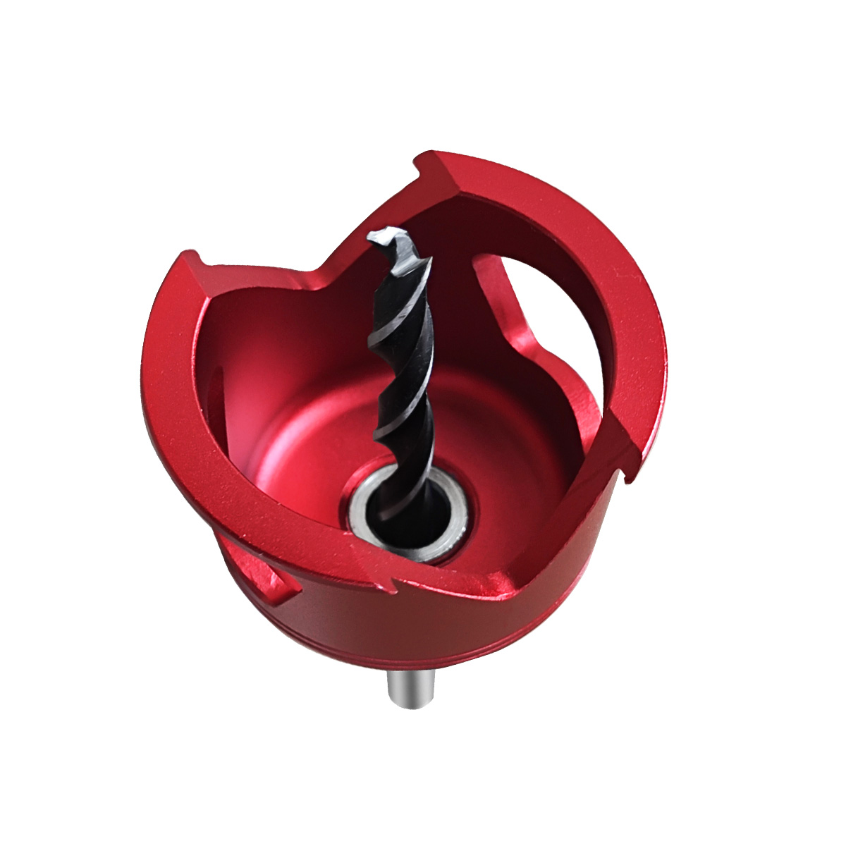 Aluminum Alloy Vertical Drill Guide Pocket Hole Jig with 3pcs/9pcs Drill Bushings 90 Degree Straight Hole Drilling Positioner