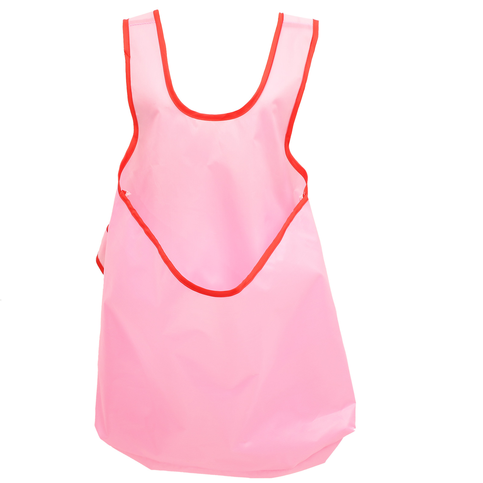 Baberos para ropa húmeda, bolsa de red, delantales con bolsillo para el hogar, ropa colgante rosa para el trabajo para mujer