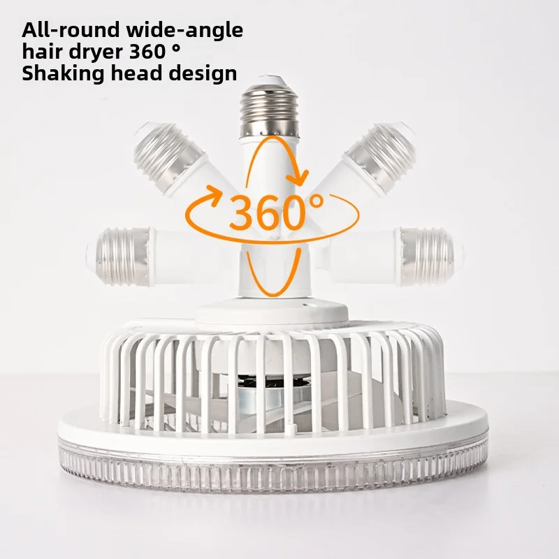 Smart Remote Control Ceiling Fan with LED Lighting Ceiling Fan with Lights Remote Control E27 Converter Base for Living Room