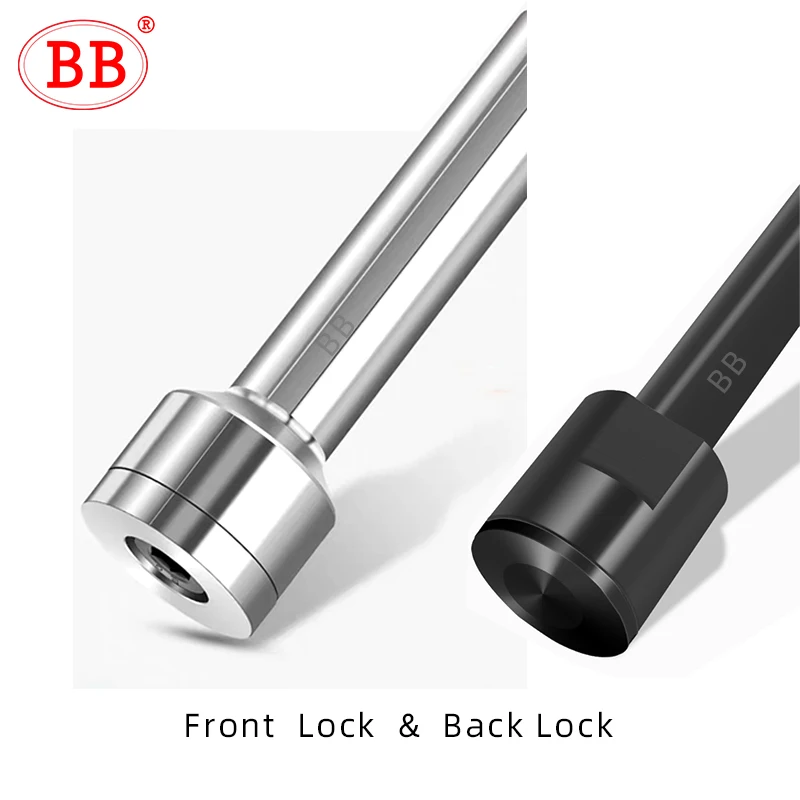 Sierra BB, fresa, sierra cortadora, soporte de hoja de cenador, mecanizado de ranurado CNC, herramienta de corte de Metal, bloqueo trasero delantero, 10mm, 12,7mm, 13mm