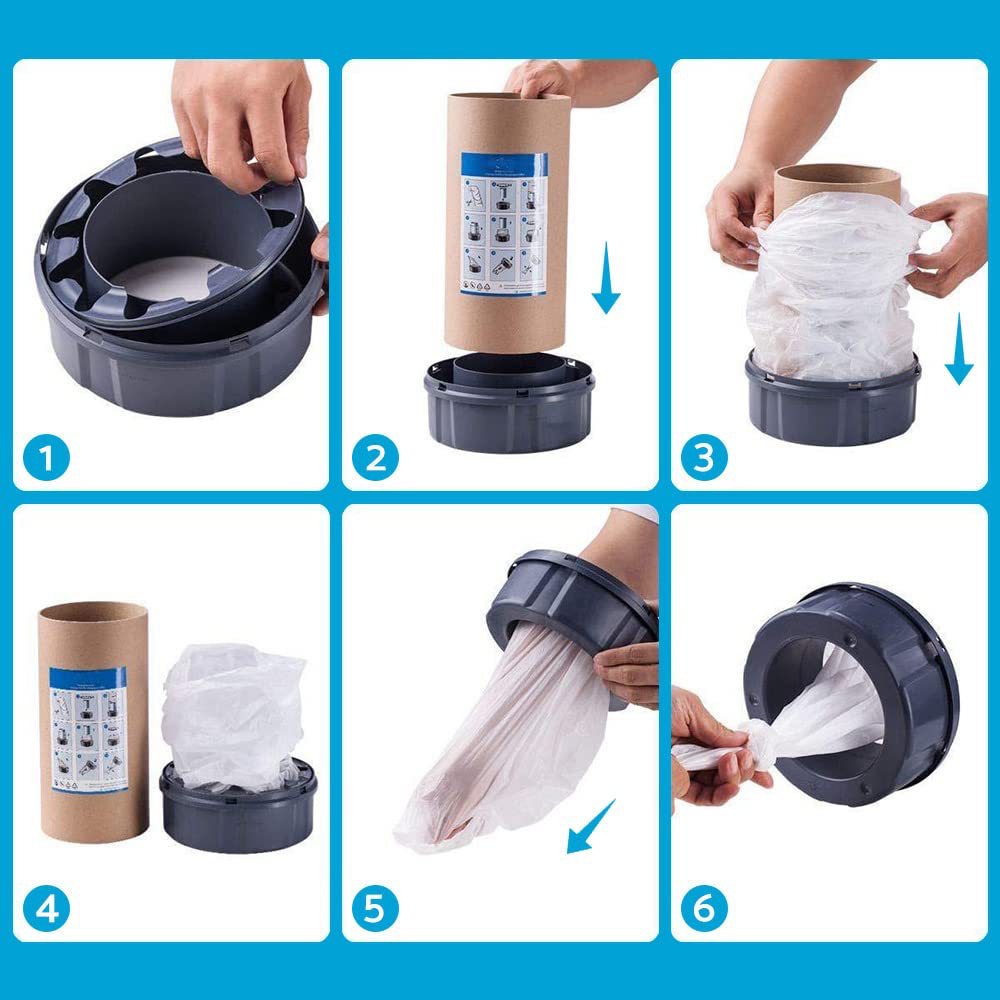 Recargas de balde de fraldas para Tommee Tippee, sacos de recarga de fraldas de bebê para genie para Angelcare para Munchkin