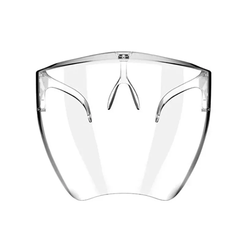 ป้องกัน Faceshield แว่นตาแว่นตากันแดดโปร่งใส Anti-FOG Anti-Splash หน้ากากป้องกัน Full Face Covered แว่นตากันแดดความปลอดภัย