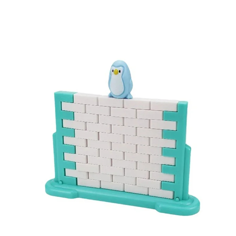 มินิสนุกเด็กบันทึก Penguin Ice Breaker กับดักของเล่นเกมกระดานในร่มครอบครัว Part เด็ก Interactive Balance บล็อกของขวัญ