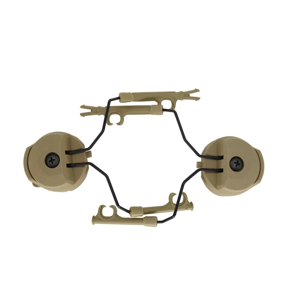 Тактический кронштейн для гарнитуры Fast Ops Core Helmet ARC Rail Adapter Set Comtac II Series Военная гарнитура с шумоподавлением