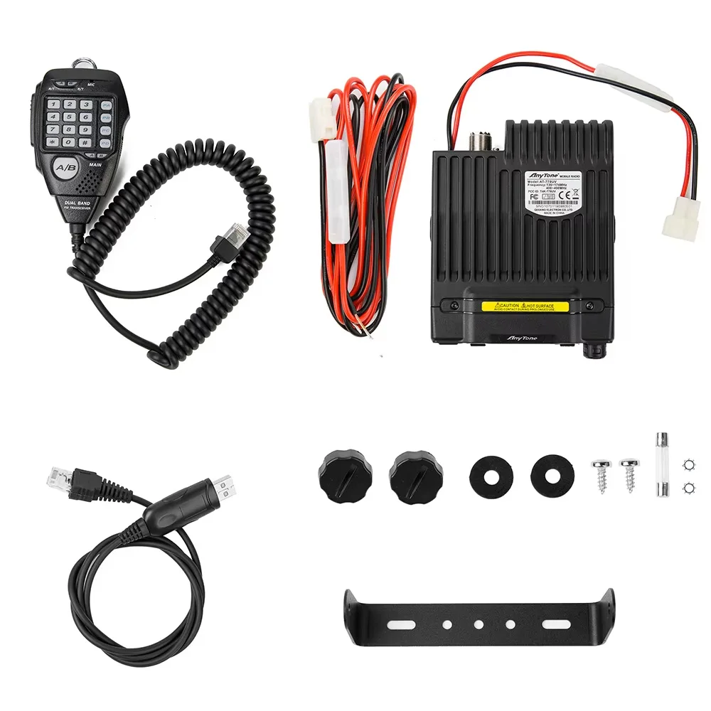 Anytone AT-778UV II Mobilfunk 25 Watt Dualband UKW UHF Zwei-Wege-Radio Mini Amateur Transceiver für PKW