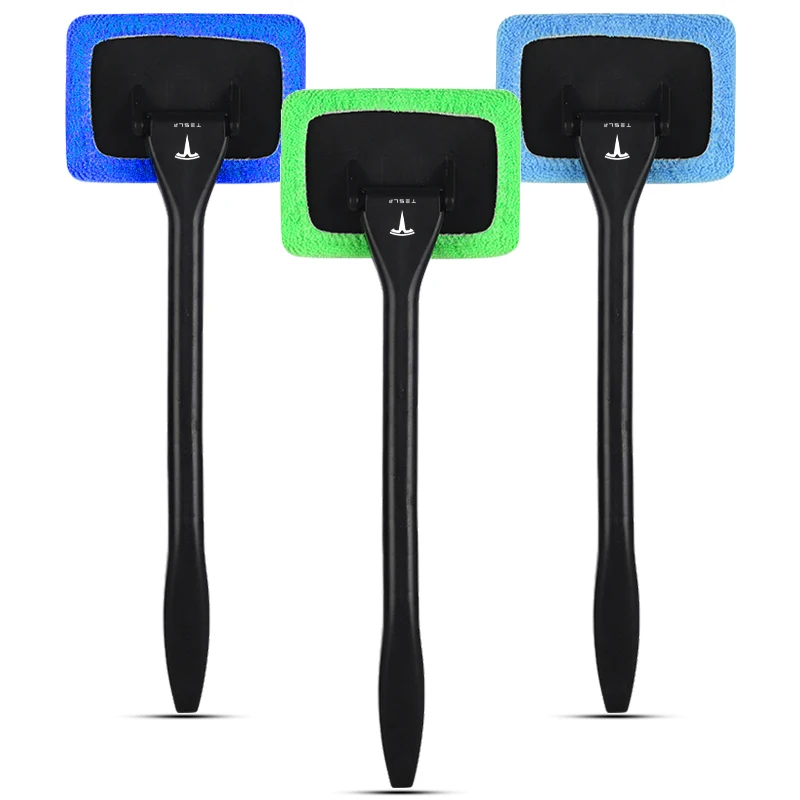 Kit de cepillo limpiador de ventanas de coche, herramienta de limpieza de parabrisas para coche Tesla Model 3 S X Y 2022 Style Roadster Invader Coil Mod K80
