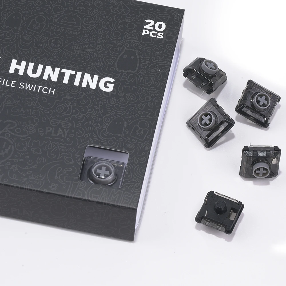 Haute42- COSMOX Kailh Custom Shadow Hunting Low Profile Switches Mechanical Keyboard Switches For Leverless Controller