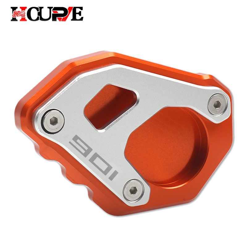 二輪車用CNCスタンド,フットサイドスタンド,拡張サポートプレート,Husqvarna 901,norden 901,norden901,2021, 2022,に適合