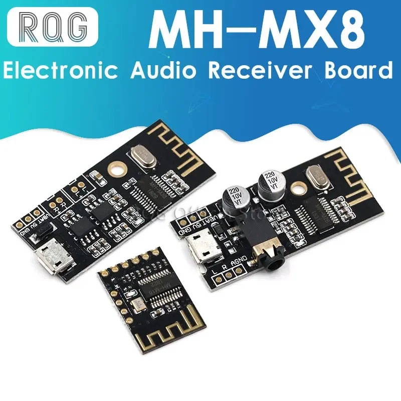 MH-ET Sống MH-MX8 MP3 Bộ Giải Mã Ban Bluetooth Âm Thanh 4,2 Modul Verlustfreie Stereo DIY Tái Trang Bị Lautsprecher Hohe Độ Trung Thực HIFI